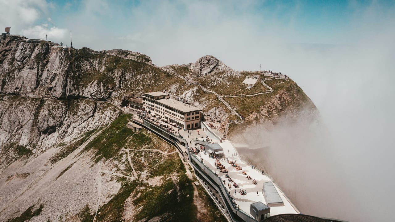 Pilatus-Landschaft bei Luzern